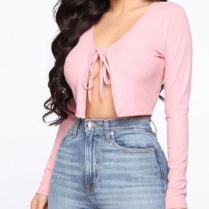 Fashion Nova Tied Top